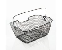 Panier de vélo pour porte-bagage, noir