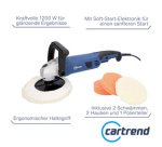 Polisseuse pour véhicule Pro, 1.200 watts