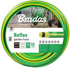 Tuyau d'arrosage REFLEX, 1/2', 50 m, vert/jaune