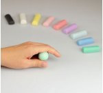 Pâte à modeler 'PLASTILINA Pastel', 10 couleurs pastel