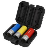 Jeu de douilles 17/19/21 mm, 3 pièces