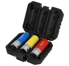 Jeu de douilles 17/19/21 mm, 3 pièces
