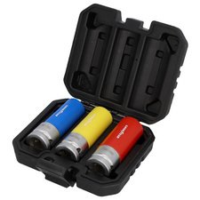 Jeu de douilles 17/19/21 mm, 3 pièces