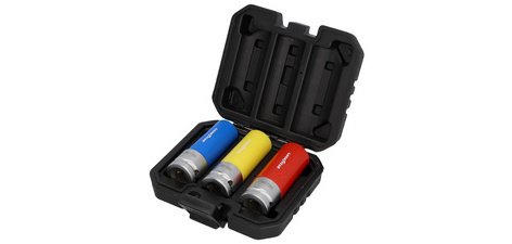 Jeu de douilles 17/19/21 mm, 3 pièces