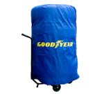 Support de rangement mobile pour 4 pneus/roues