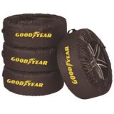 Jeu de housses de protection pour pneus, 4 pièces