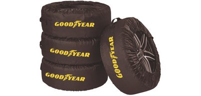 Jeu de housses de protection pour pneus, 4 pièces