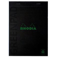 Greenpad gerecycled en recyclebaar geniet blok en kartonnen soepele omslag van 350 g/m2 - N°16 14,8x21 cm, 70 blad geruit 5/5 - Gerecycled C