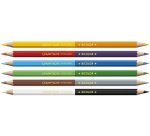 Crayons de couleur SWISSCOLOR BICOLOR Aquarelle