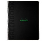 Spiral Notebook GREENPAD, A4+, squared, black