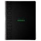 Cahier à spirale GREENPAD, A4+, quadrillé, noir