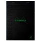 Bloc-notes GREENPAD, A4, quadrillé, noir