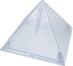 Conteneur à lames Pyramide iCD-400P, transparent
