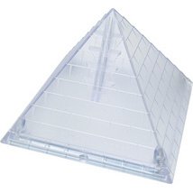 Conteneur à lames Pyramide iCD-400P, transparent
