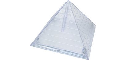 Conteneur à lames Pyramide iCD-400P, transparent