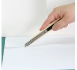 Cutter A-300, boîtier en plastique, beige