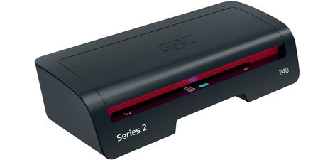 Plastifieuse 240, jusqu'au format A4, noir/rouge