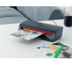 Plastifieuse 240, jusqu'au format A4, noir/rouge