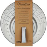 Couvercle anti-projections, rond, gris