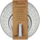 Couvercle anti-projections, rond, gris