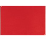 Tableau en feutre sans cadre, 1.200 x 900 mm, gris