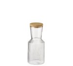 Carafe en verre LINES, 0,5 litre, transparent