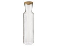 Carafe en verre LINES, 1,5 litre, transparent