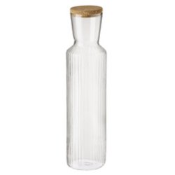 Carafe en verre LINES, 1,5 litre, transparent