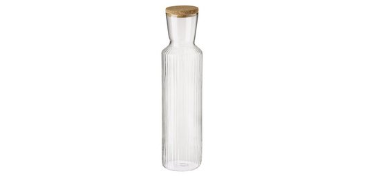 Glazen karaf LINES, 1,5 liter, transparant