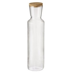 Carafe en verre LINES, 1,5 litre, transparent