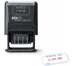 Tampon de date Printer S260/L2 'PAYÉ le', noir