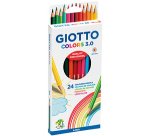 Crayon de couleur COLOR 3.0, étui carton de 12