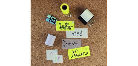 Rouleau de notes adhésives, transparent