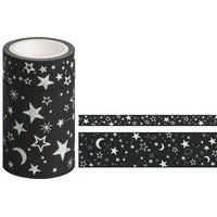 Ruban adhésif décoratif Glow in the dark 'Étoiles'