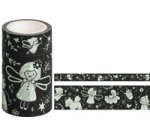 Ruban adhésif décoratif Glow in the dark 'Fées'