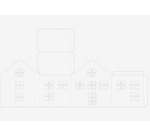 Kit village illuminé Maisons, carton, 3 pièces, blanc