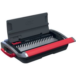 Perforelieuse CombBind CB15, noir/rouge/argent