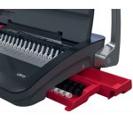 Perforelieuse CombBind CB15, noir/rouge/argent