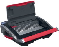 Perforelieuse CombBind CB25, noir/rouge/argent