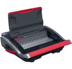 Perforelieuse CombBind CB25, noir/rouge/argent