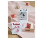 Set de tampons 'Chance', dans une boîte transparente