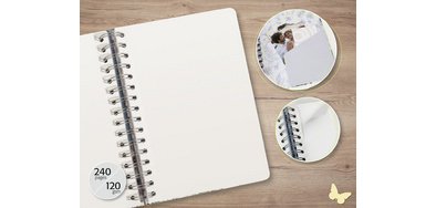 Carnet à spirale Jolie Inspire 'Summer Breeze', A5