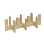 Support pour carafes VALO, 3 logements, en chêne