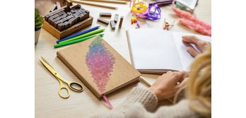 Carnet de notes Jolie Pure 'Mint', A5, uni