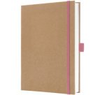 Carnet de notes Jolie Pure 'Pink', A5, uni