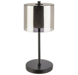 Lampe de bureau rechargeable à LED ANTON, noir