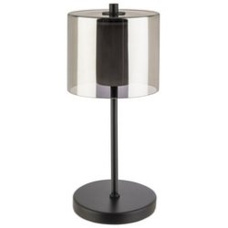 Lampe de bureau rechargeable à LED ANTON, noir