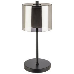 Lampe de bureau rechargeable à LED ANTON, noir