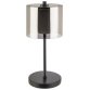 Lampe de bureau rechargeable à LED ANTON, noir