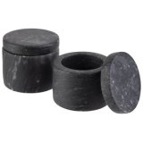 Boîte en marbre MARVELLO, 40 ml, set de 2